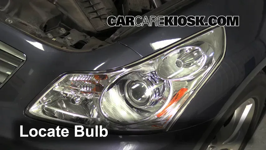 2009 Infiniti G37 X 3.7L V6 Sedan (4 Door) Lights Daytime Running Light (replace bulb)